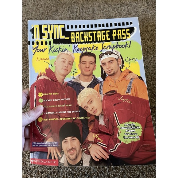 1999 Justin Timberlakes‎ 'N SYNC "Your Kickin Keepsake Scrapbook!" - Picture 1 of 2